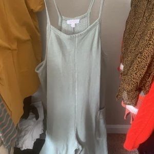 Colsie women’s fleece jumpsuit